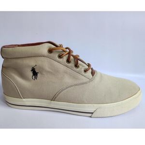 Polo Ralph Lauren Men's Canvas Mid Sneaker Boot, Size 12D